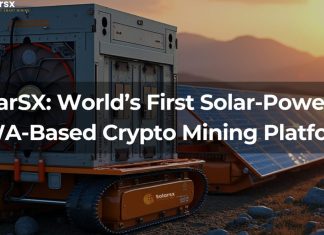 SolarSX: World’s First Solar-Powered RWA-Based Crypto Mining Platform Bitcoin Price