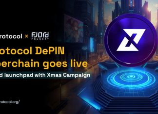 XProtocol DePIN Superchain goes live on Fjord launchpad with Xmas Campaign BITCOIN
