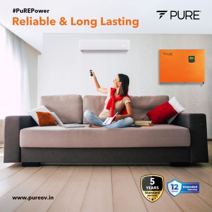 Power backup battery for home